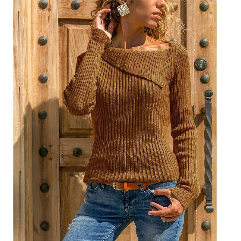 Lilac® Pull à la mode et minimaliste