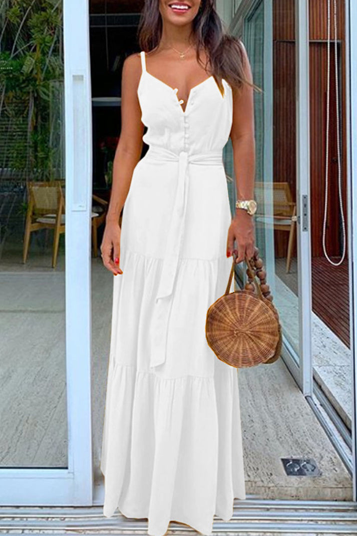 Robe longue classique