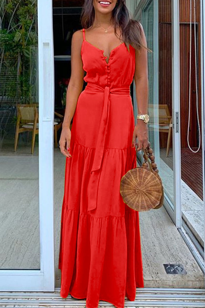 Robe longue classique