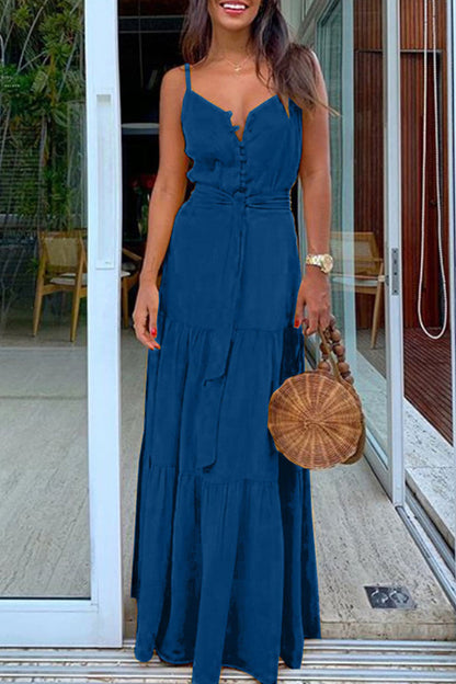 Robe longue classique