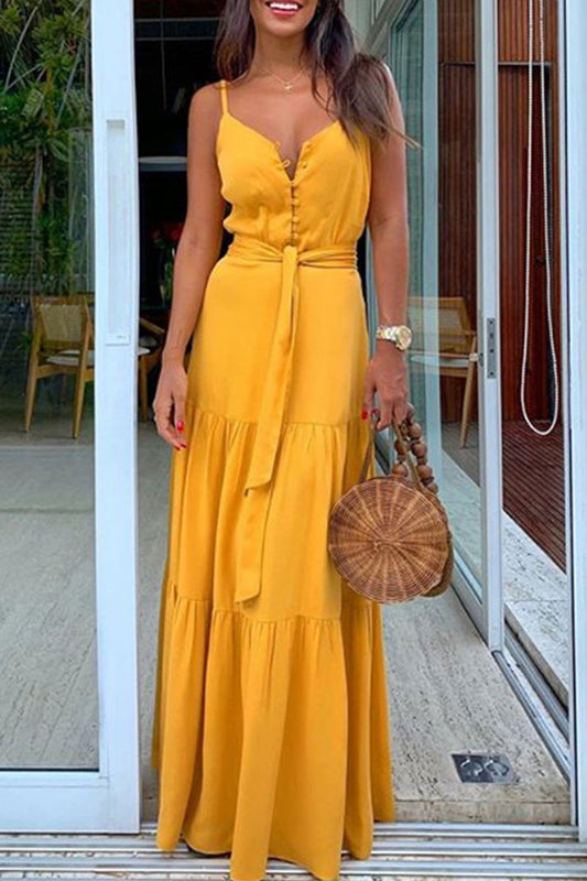 Robe longue classique
