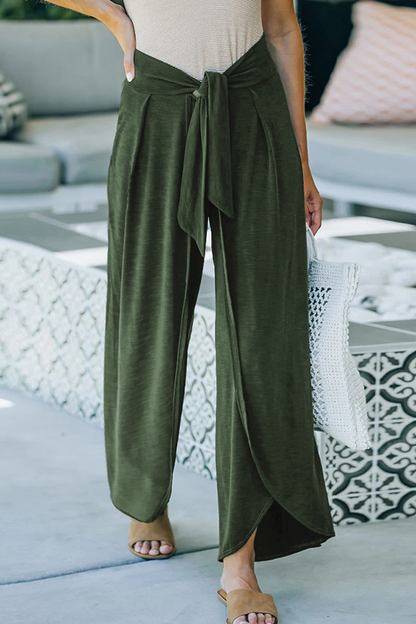 Casual solid make old frenulum loose wide leg plain colour short (5 couleurs)