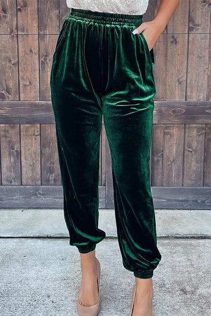 Pantalon droit uni décontracté (7 couleurs)