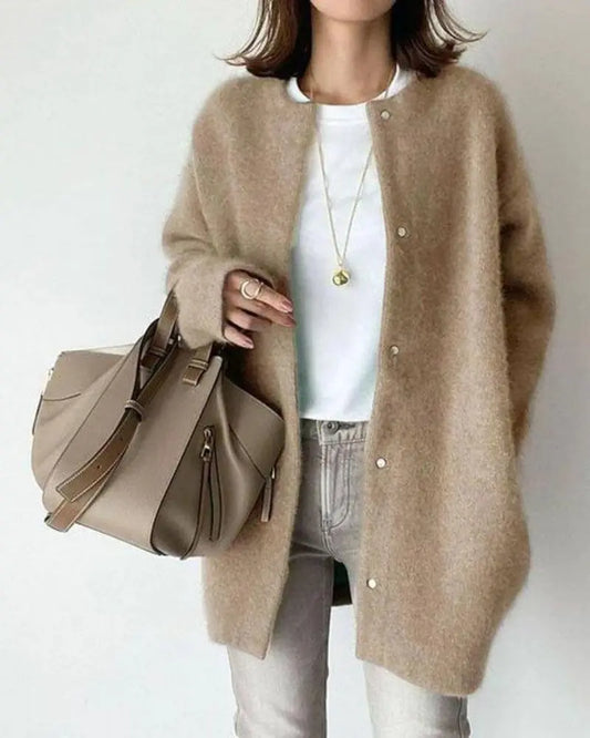 Kath | Cardigan en laine et mohair
