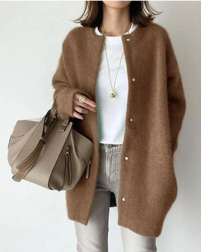 Gilet Kath en laine et mohair