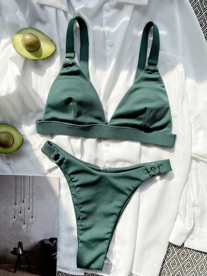 Zoe® | Delta Wing bikini triangle avec bonnets