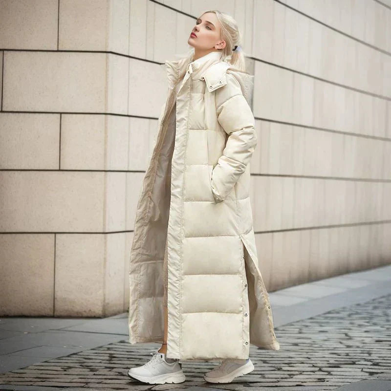 Veste d'hiver longue pour femme