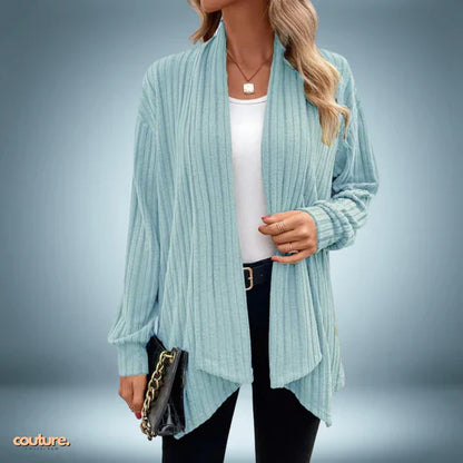 Unique - veste en tricot vert
