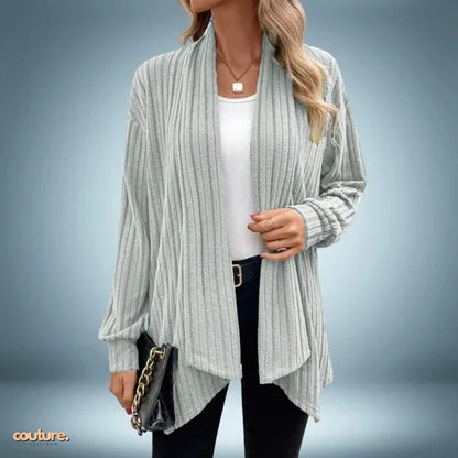 Unique - veste en tricot vert