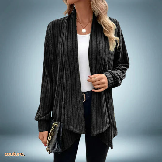 Unique - veste en tricot vert