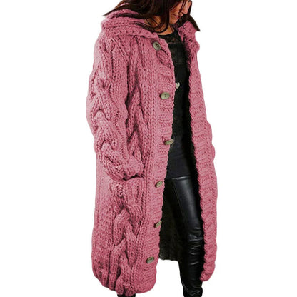 Ottiliedin | Veste longue en tricot pour femmes