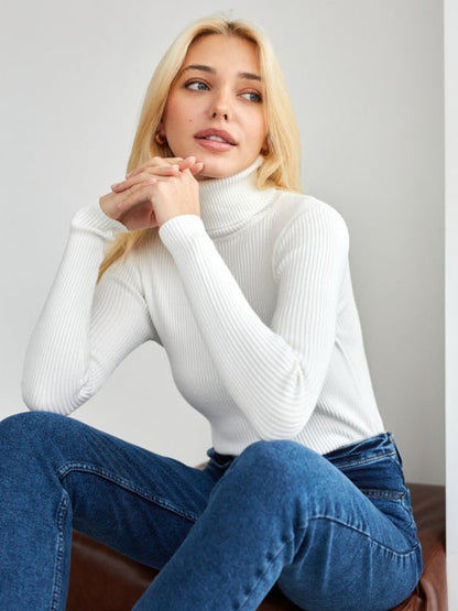 Pull à Col Roulé Femme - Indispensable d'Automne et Élégance