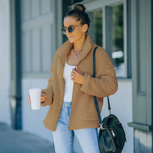MadeleineJacket I Veste en peluche pour femmes