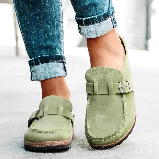 Luiz - sandales modernes en cuir de style vintage