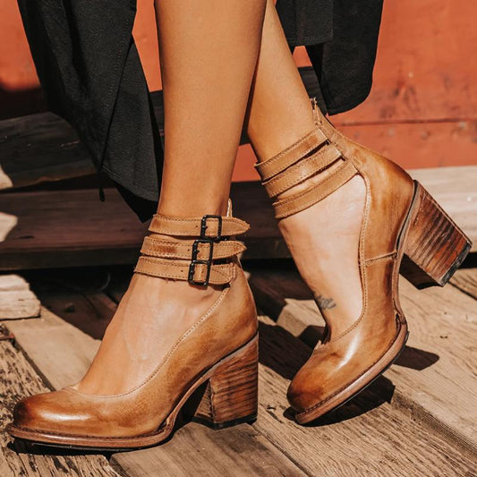 Elise - Chaussures à Talons Hauts Vintage