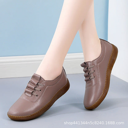 Oxfords pour femmes Chaussures en cuir souple