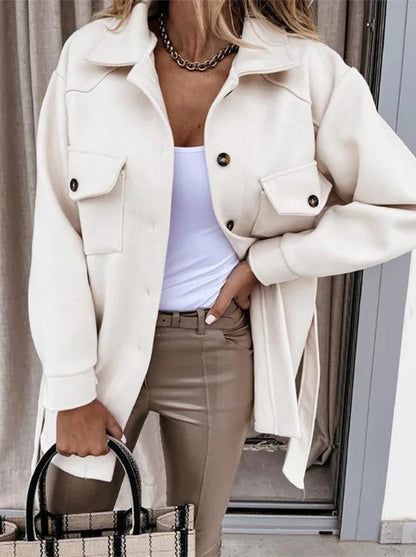 Nataly - veste élégante avec boutons et poches