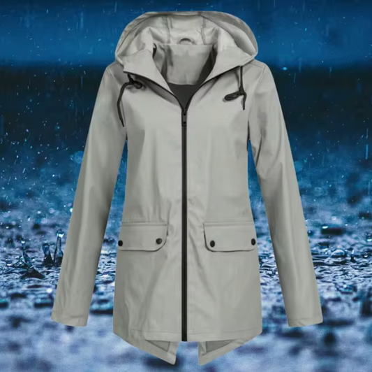 Cara | Imperméable coupe-vent avec capuche