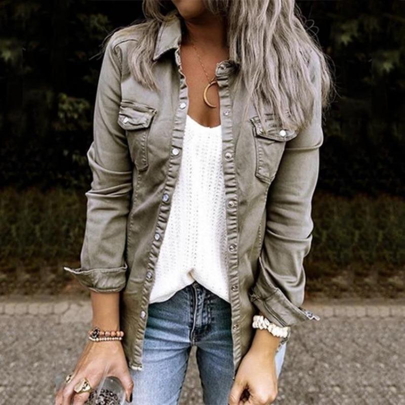 AylasJacket I Veste en jean pour femmes