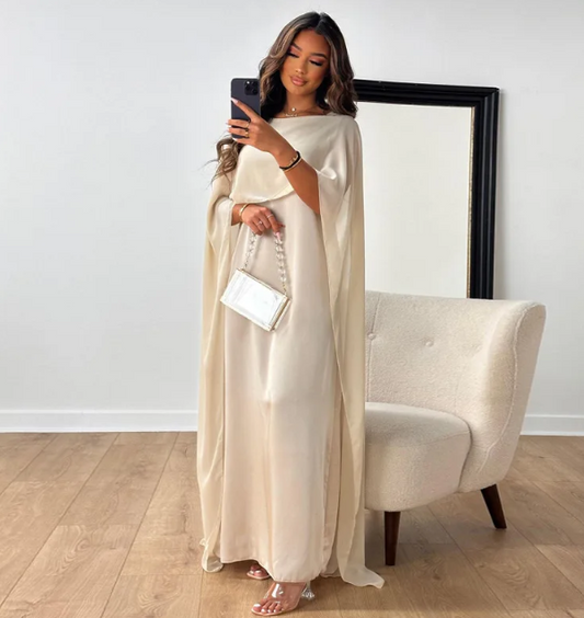 Ariana - Robes longues en satin pour femmes