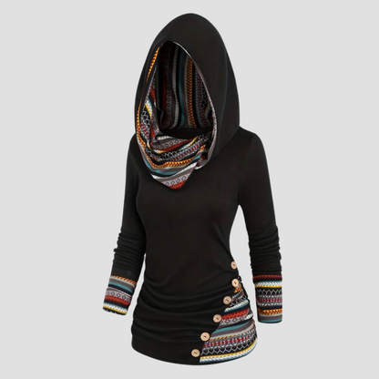 Jordane | Femmes Coupe Slim Sweat à capuche | Confortable