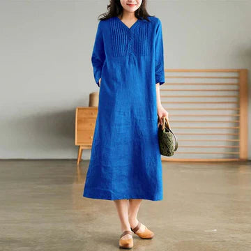 Silvia - Robe en coton pour femme