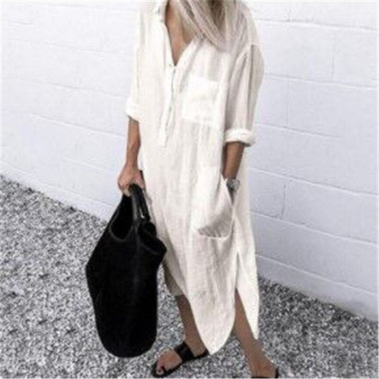 Robe ample de haute qualité en plusieurs couleurs