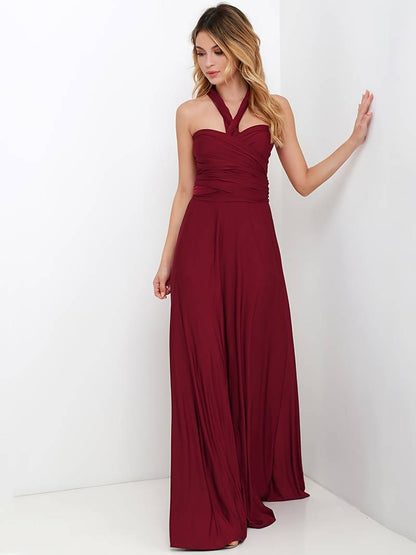 Elise - Robe Longue Stylisée Convertible