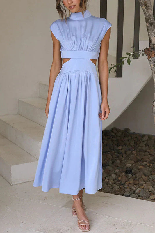 Arabella - Robe longue plissée pour femmes