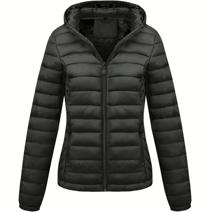 Lara | Veste à capuche matelassée
