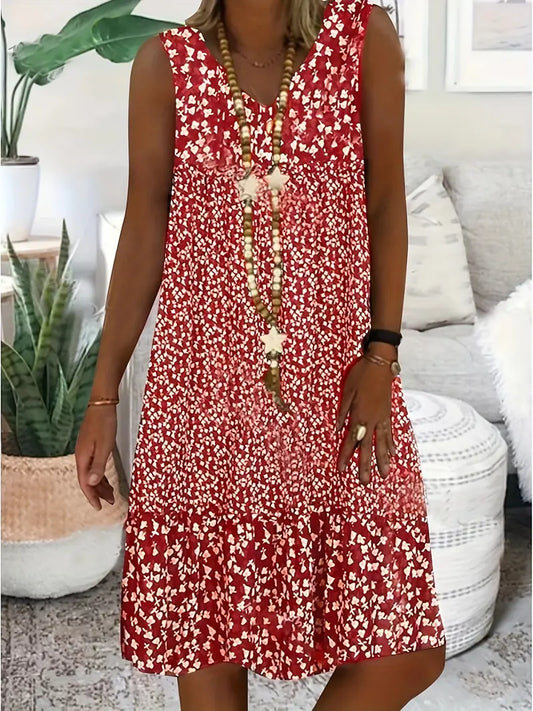 Robe sans manches Boho