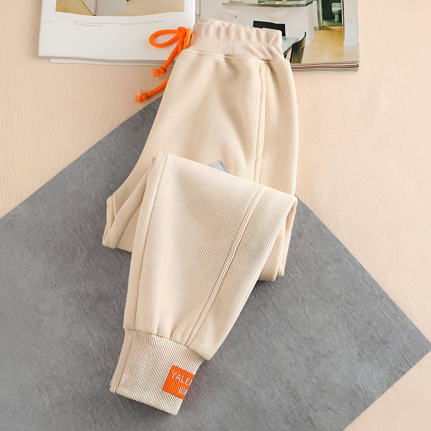 Petronella | Nouveau pantalon de jogging gris pour femme