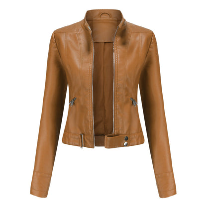 Veste en cuir stylée pour femmes - Grizel