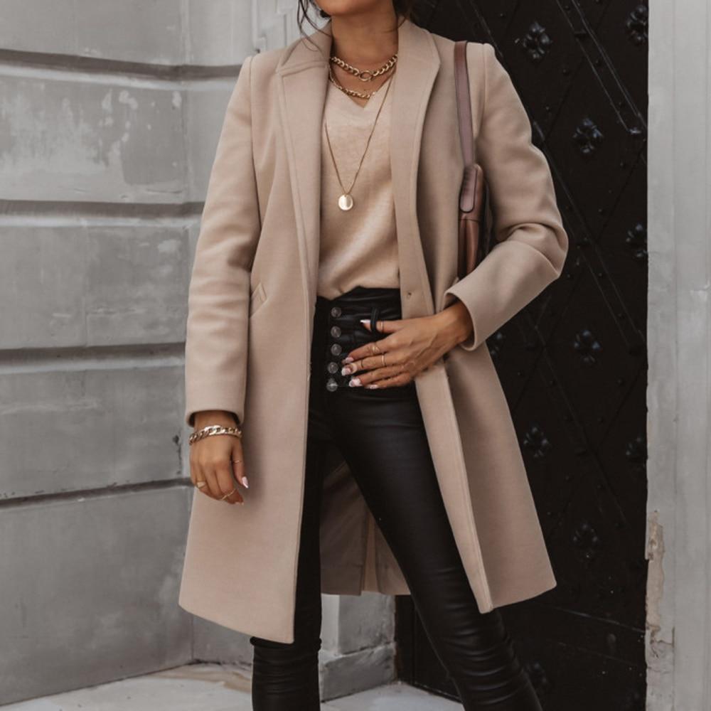 Veste longue en cachemire