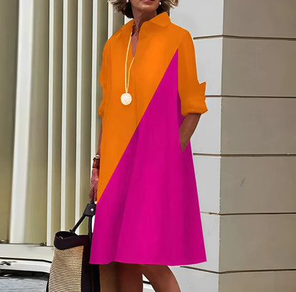 Everly - Robe à la mode avec col polo