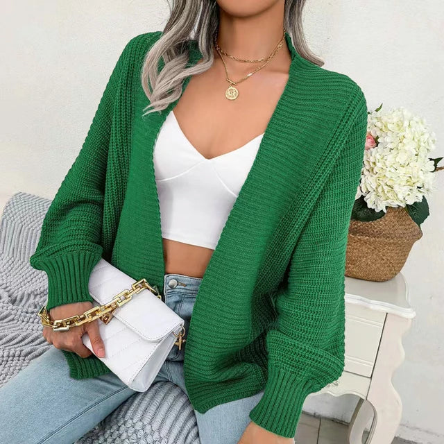 Gigi - Gilet Tricoté à Manches Longues pour Femmes