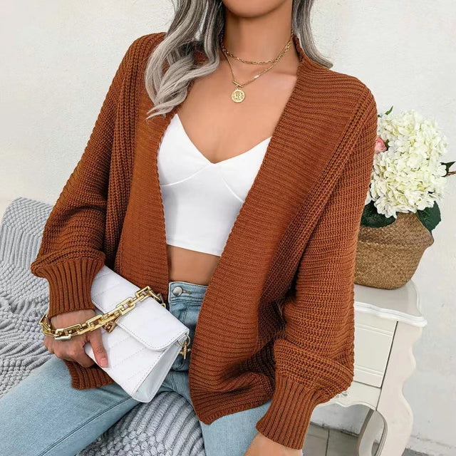Gigi - Gilet Tricoté à Manches Longues pour Femmes