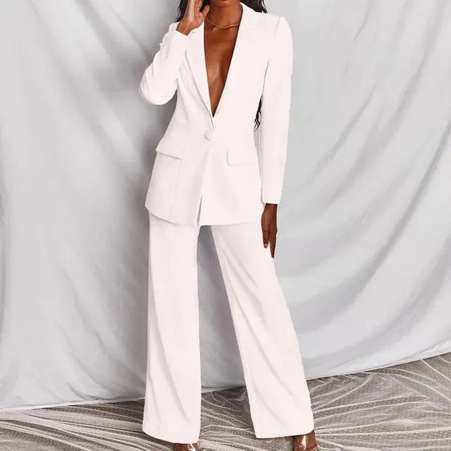 Blazer et pantalon élégants pour femmes