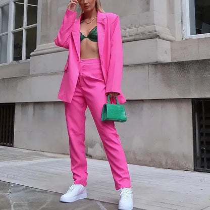 Blazer et pantalon élégants pour femmes