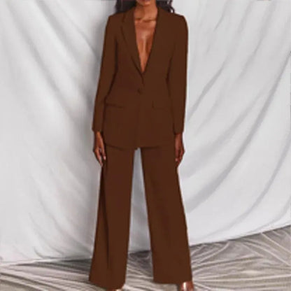 Blazer et pantalon élégants pour femmes