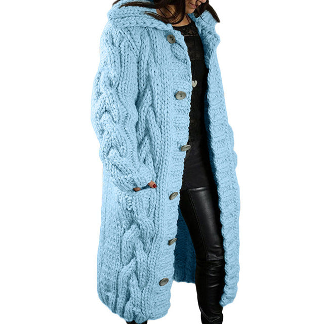 Veste longue pour femme