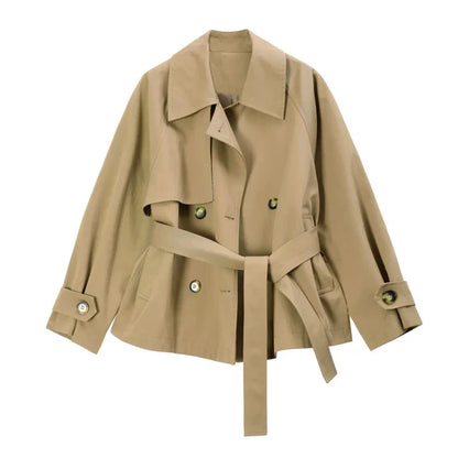 Ryan | Trench Femme Décontracté avec Ceinture Chic et Confortable