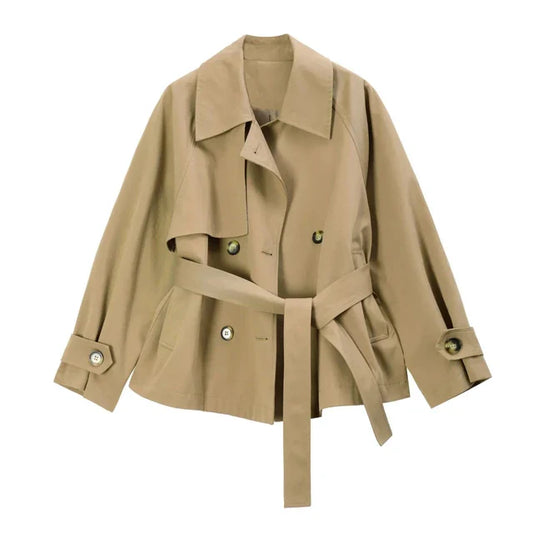 Ryan | Trench Femme Décontracté avec Ceinture Chic et Confortable