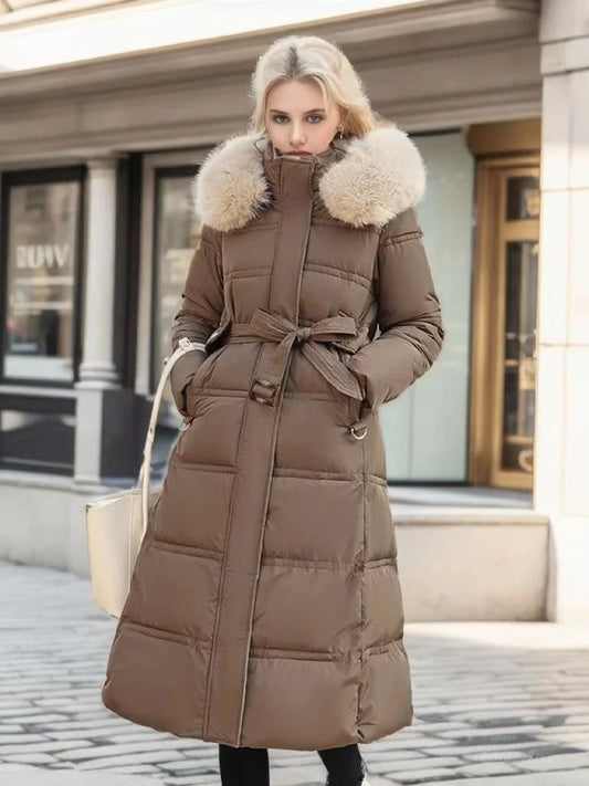 Elisabeth - parka longue de luxe