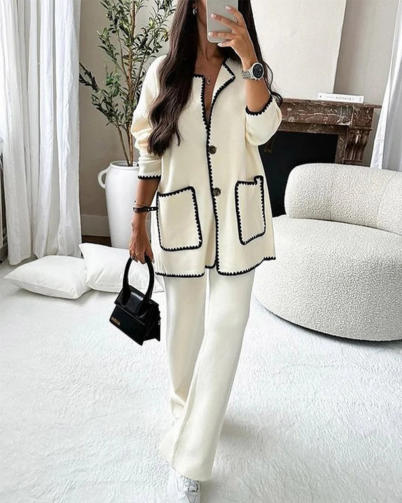 Cardigan élégant avec poches