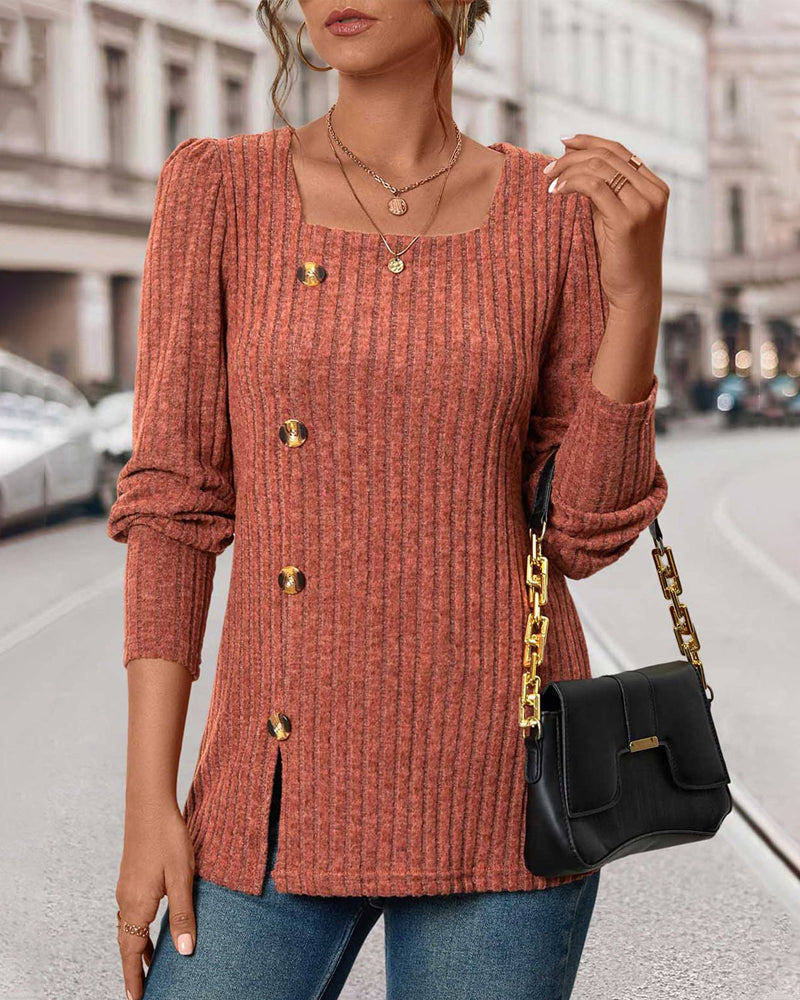 Flora | Haut en tricot élégant