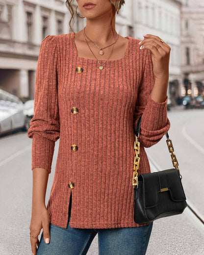 Flora | Haut en tricot élégant