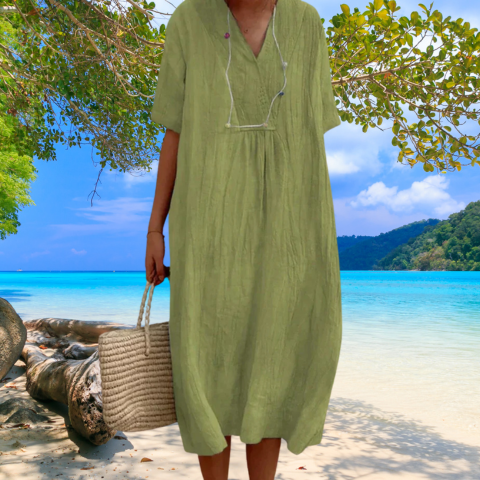 Robe midi pour femme à la coupe raffinée pour les occasions spéciales