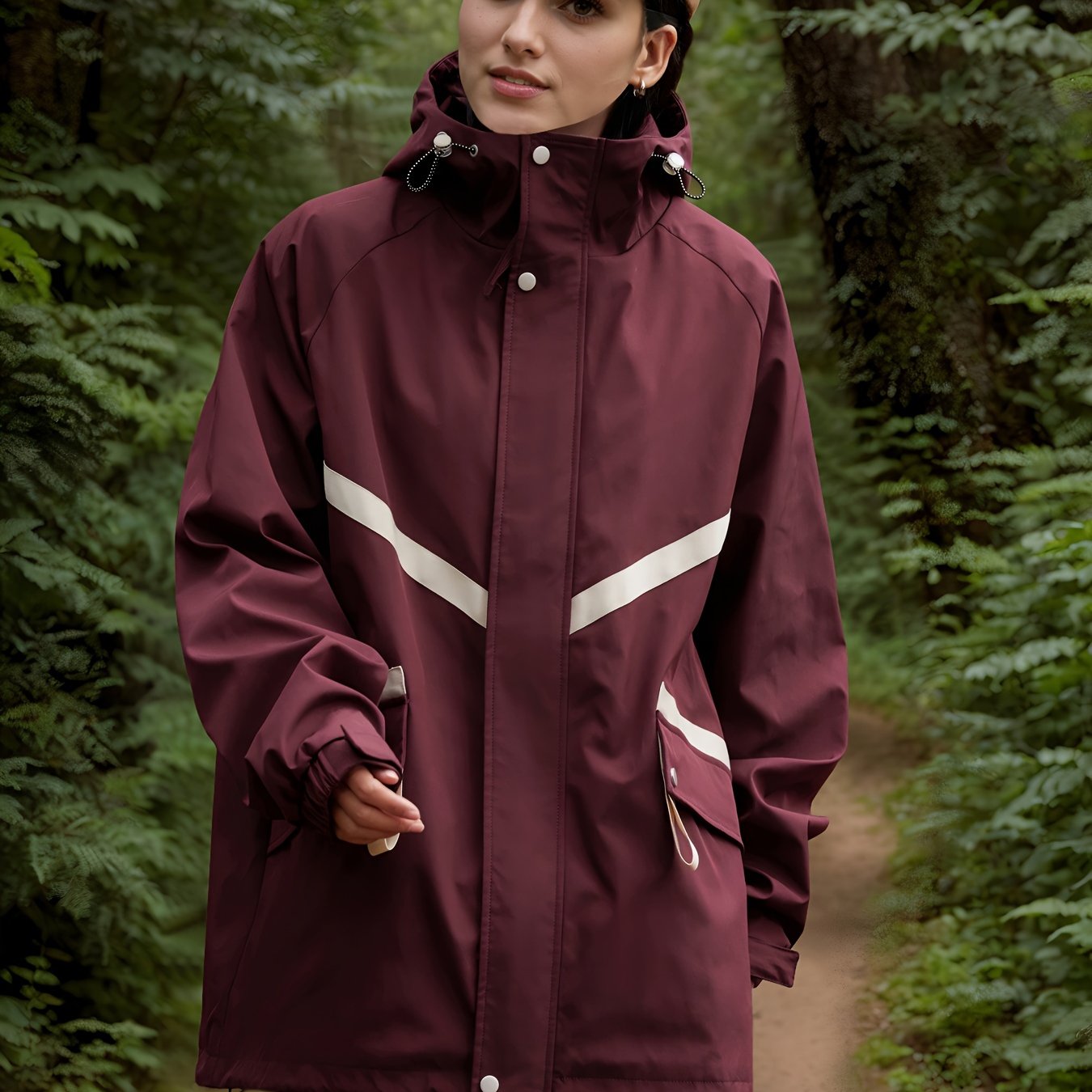 Lotte | Veste à capuche légère et imperméable