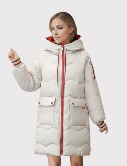 Connie - Veste longue bouffante